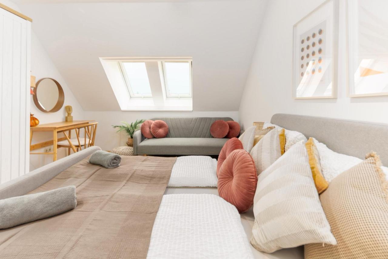 Apartamento Penthouse, 3 Separate Bedrooms, 2 Min To U6 Nussdorfer Strasse